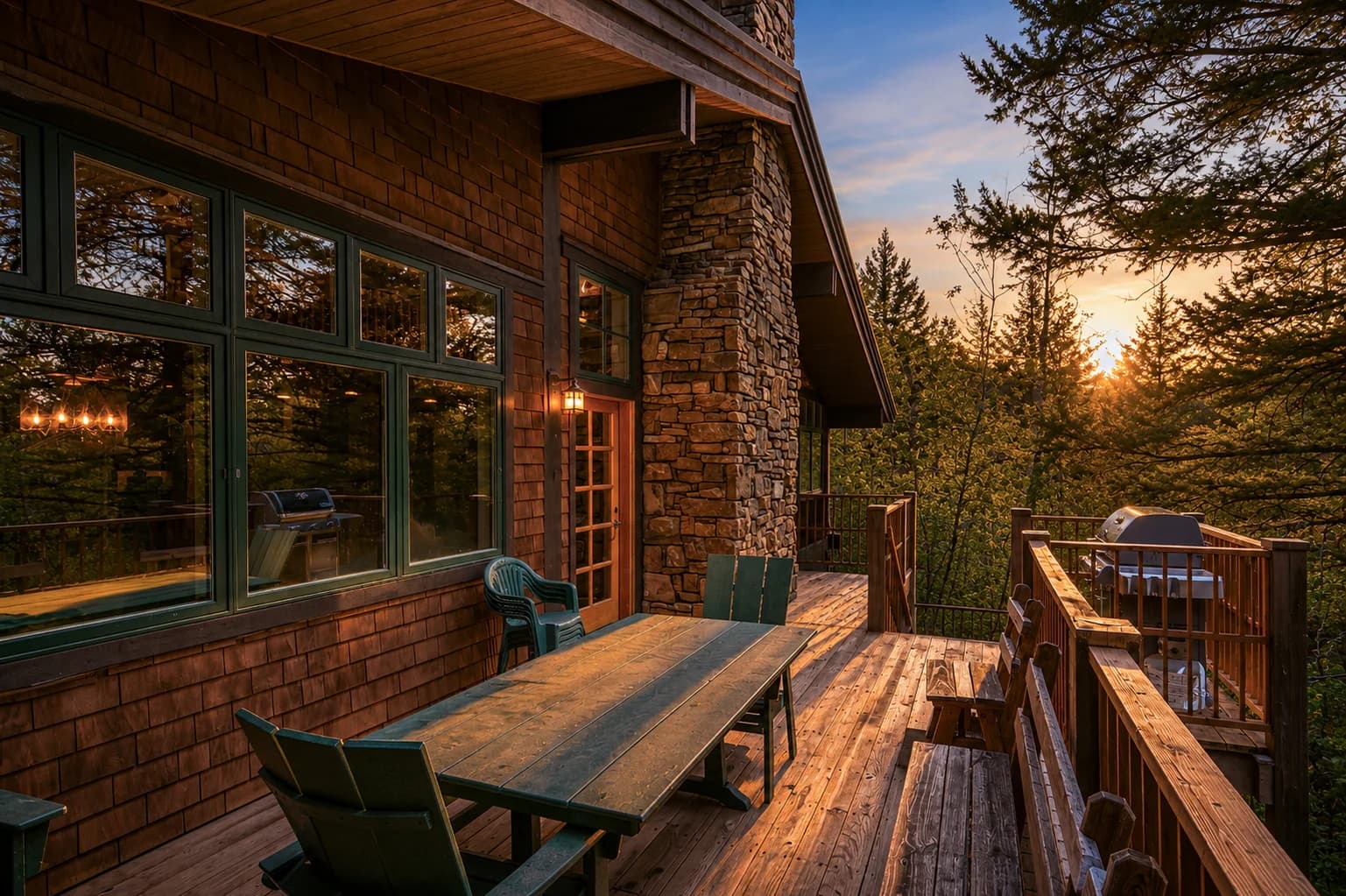 Upper Deck Off Living Room
