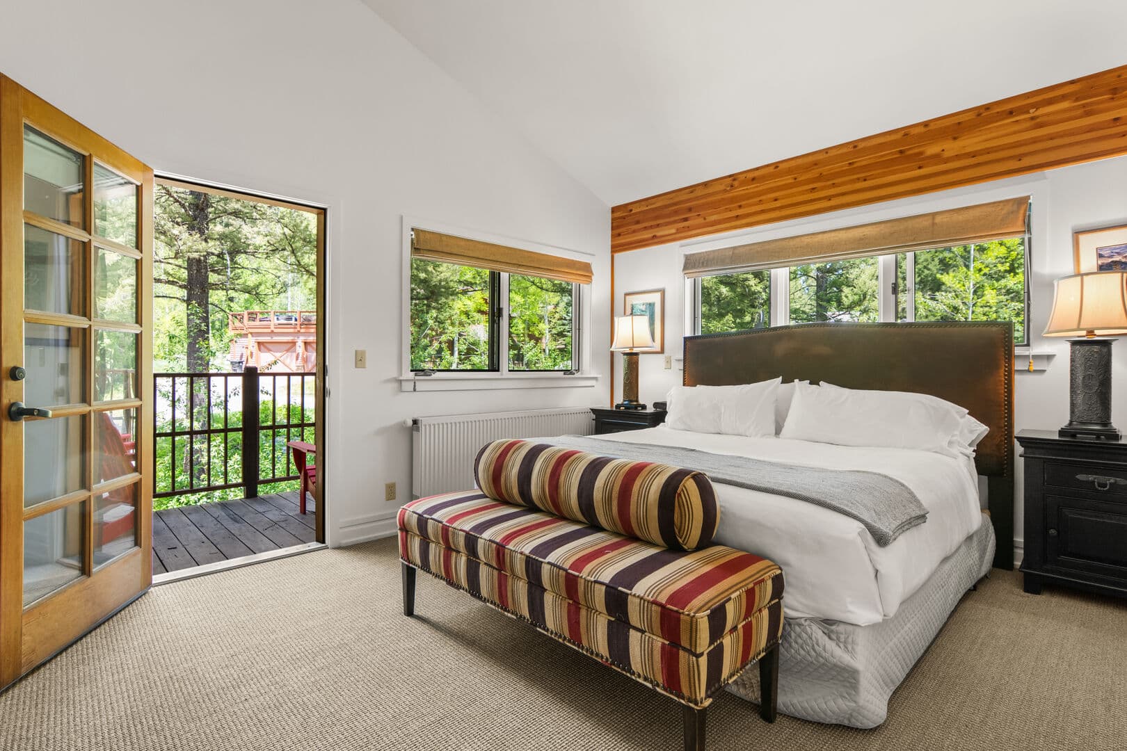King Master Bedroom w/ Walk In Closet- Main/Upper Level