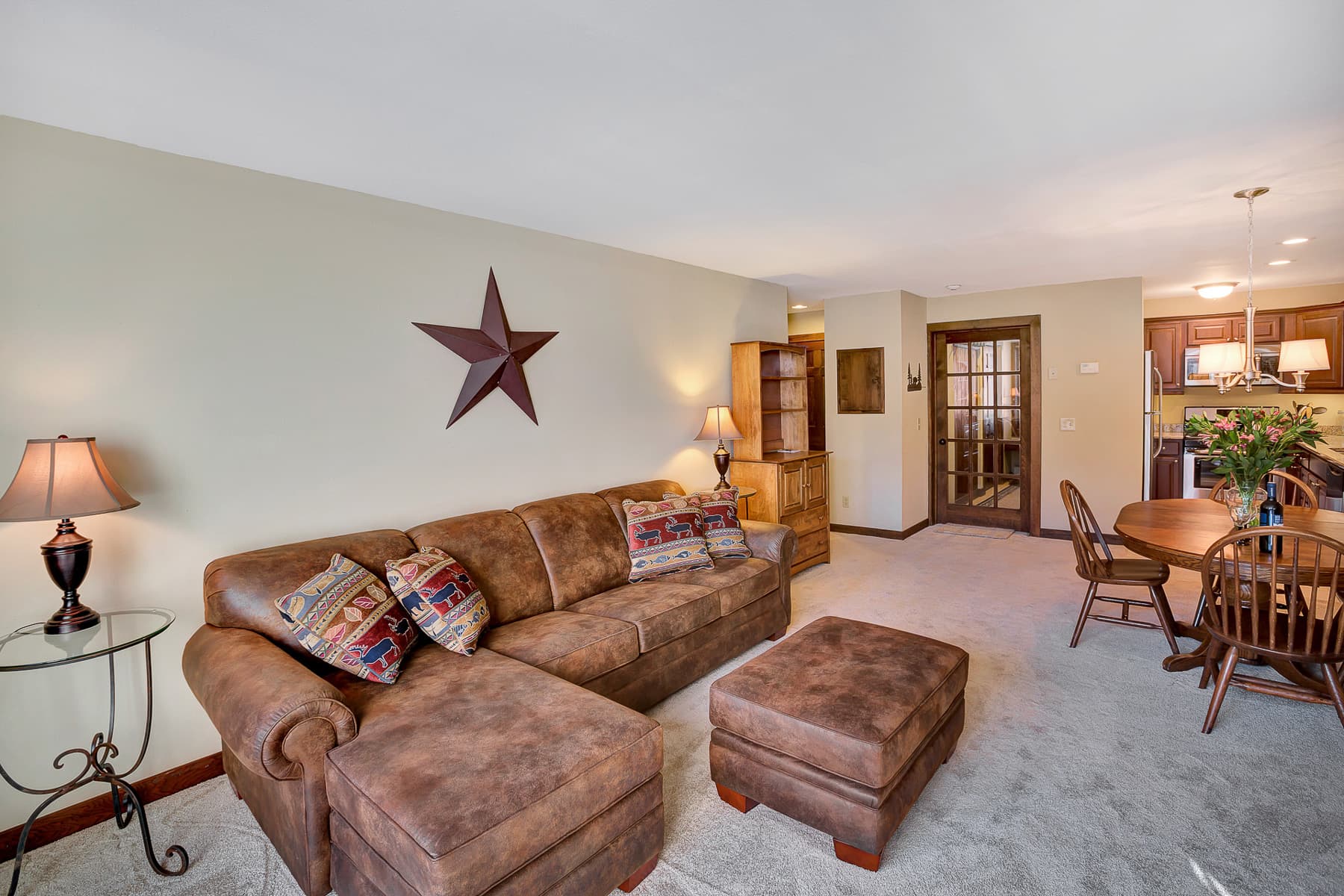 Plenty of comfortable seating for all guests to sit and relax