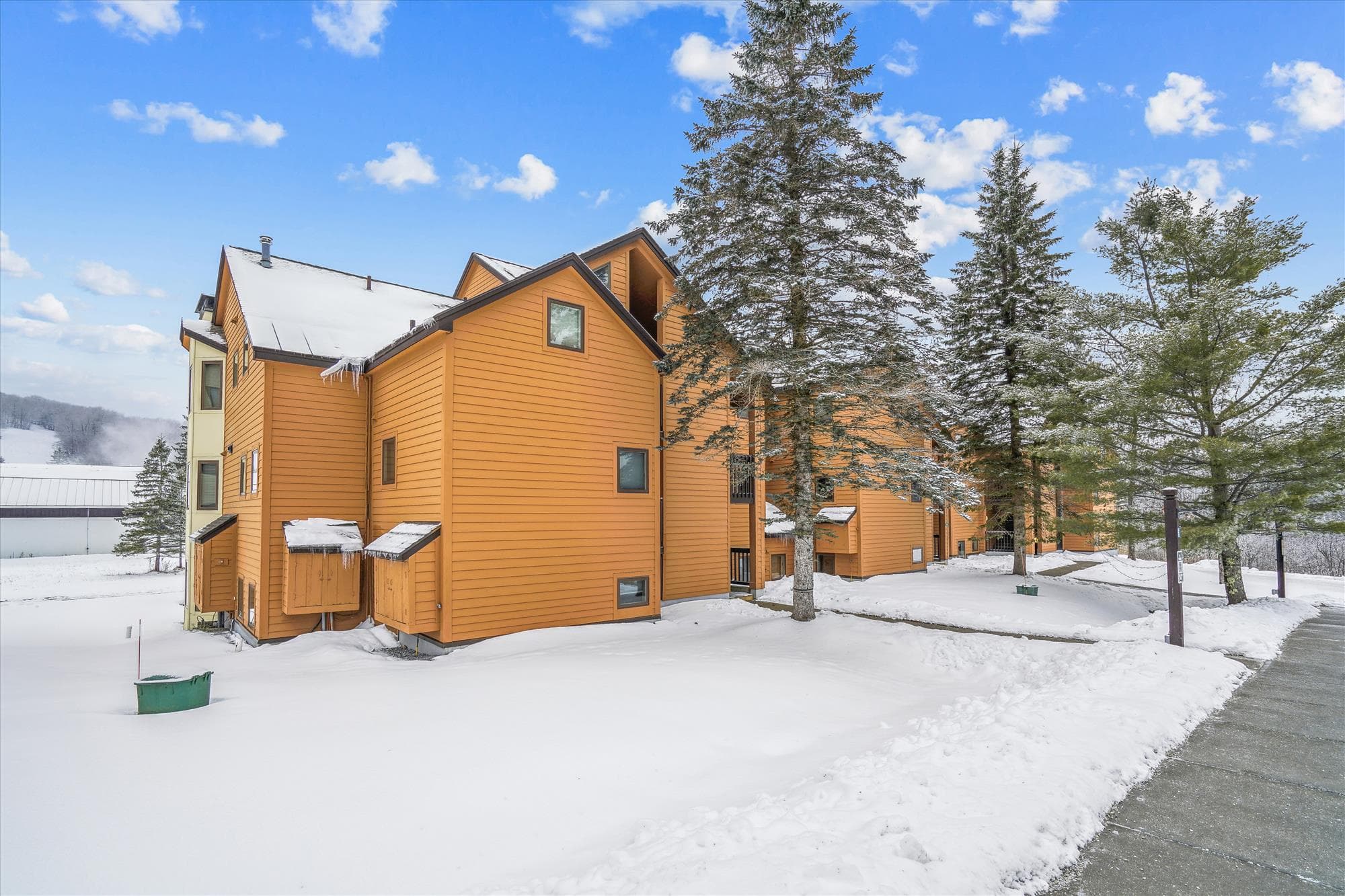 Just minutes away from the Killington ski area.