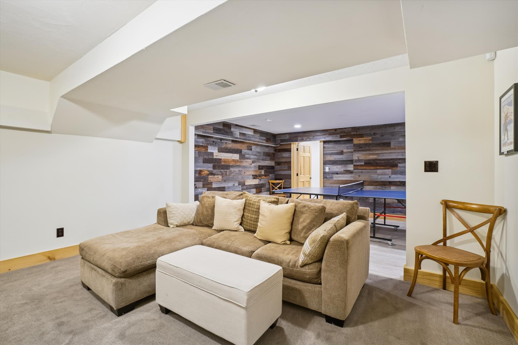 Open entertainment space for a good movie.