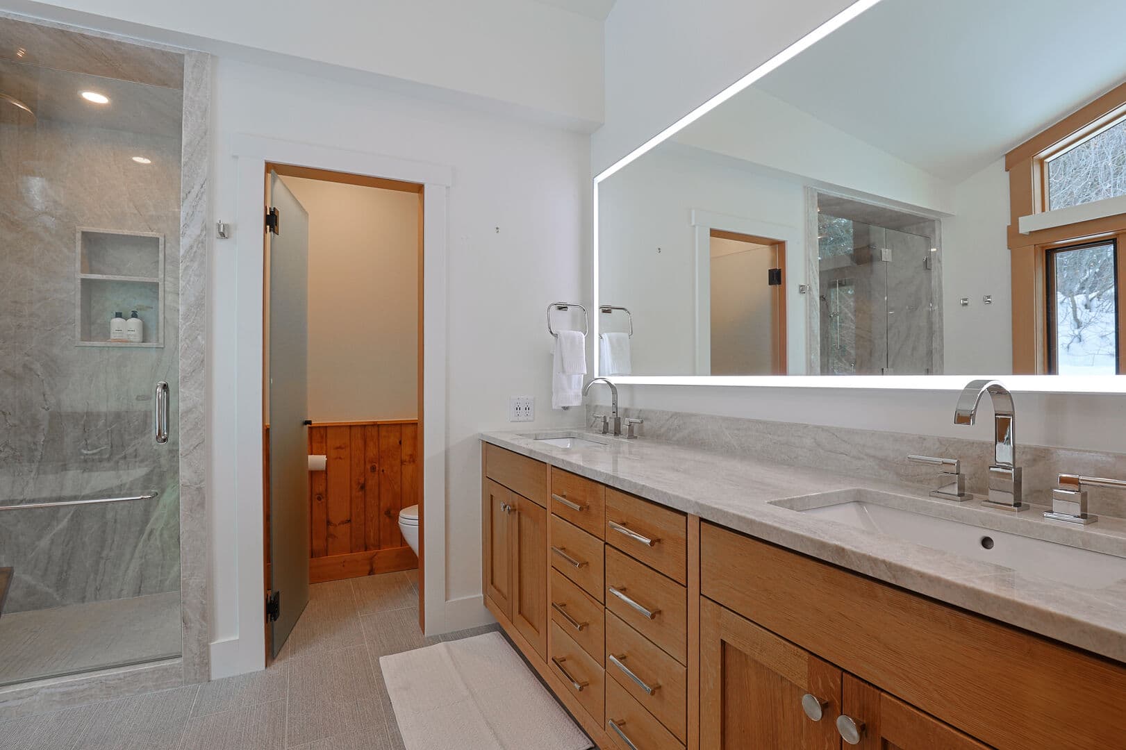 Master bathroom