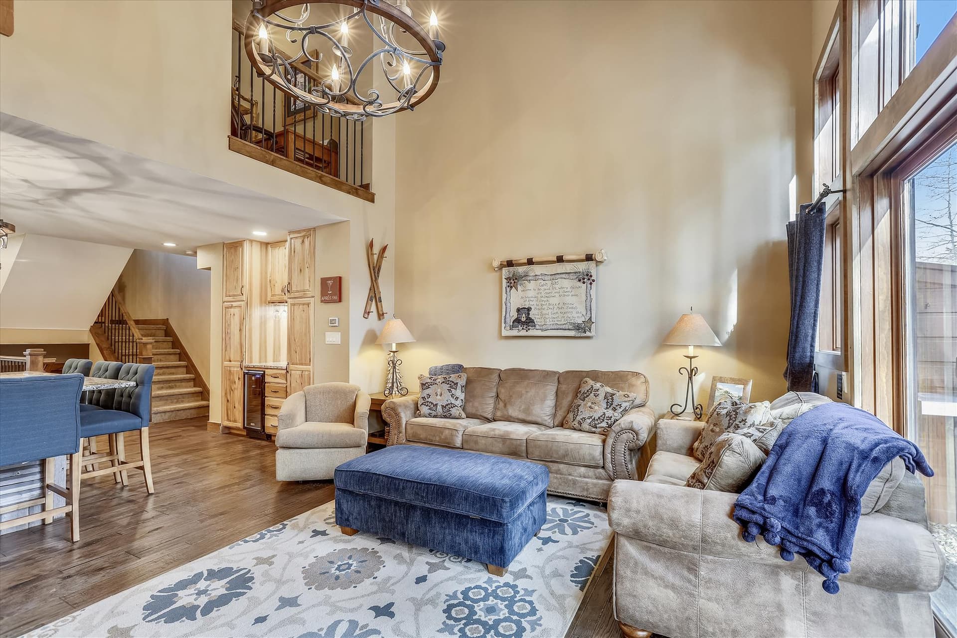 Living Room, Village Point 109, Breckenridge Vacation Rental