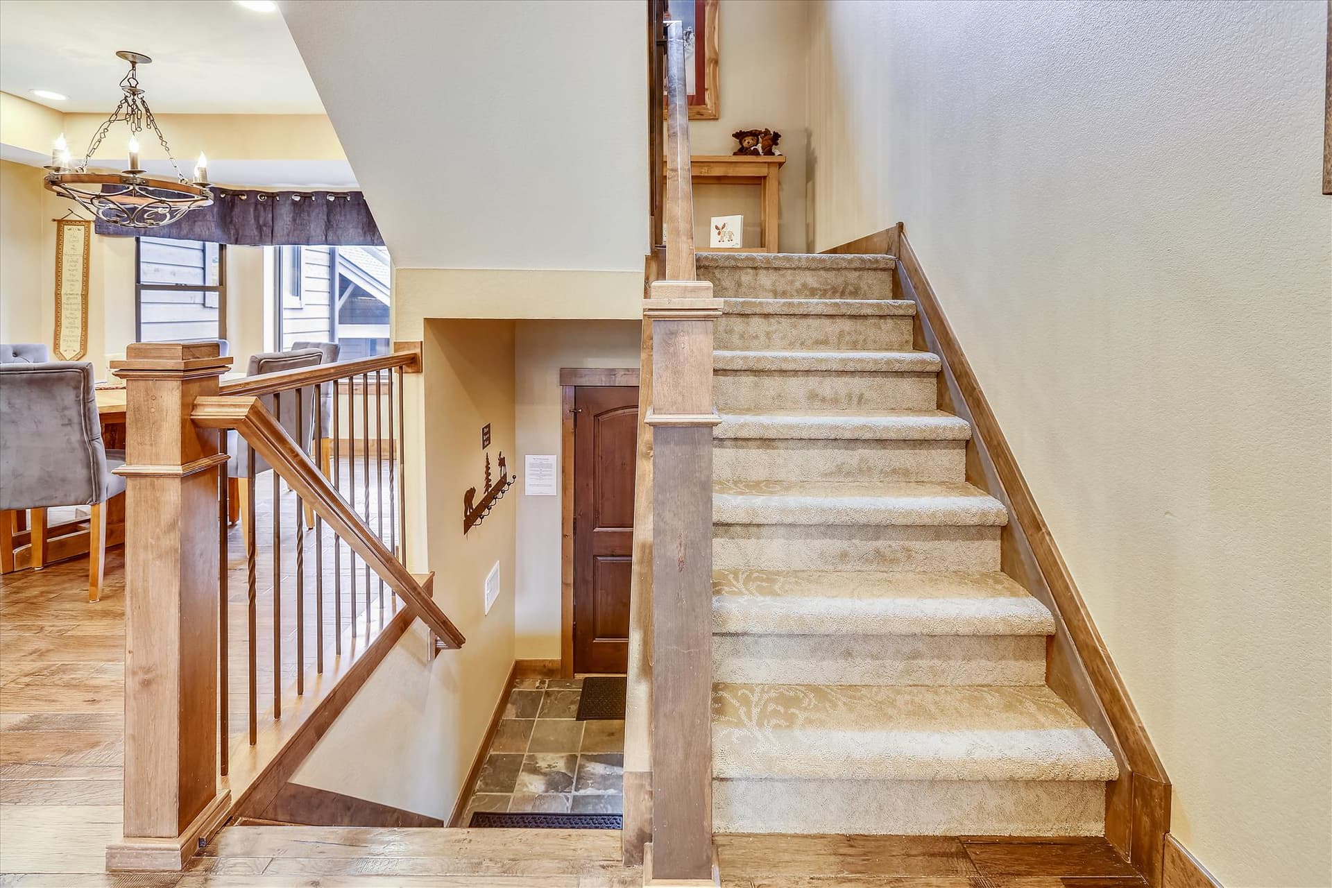 Entryway Stairs, Village Point 109, Breckenridge Vacation Rental
