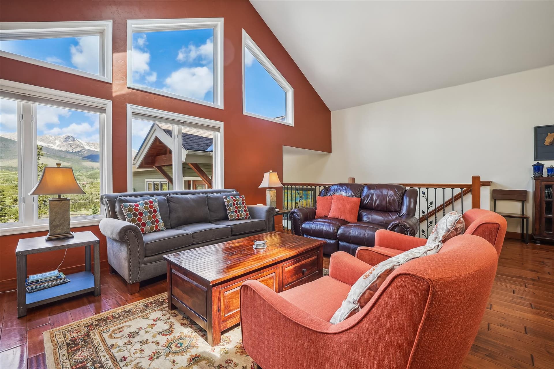 Living Area - Silver Shekel Retreat - Breckenridge Vacation Rental