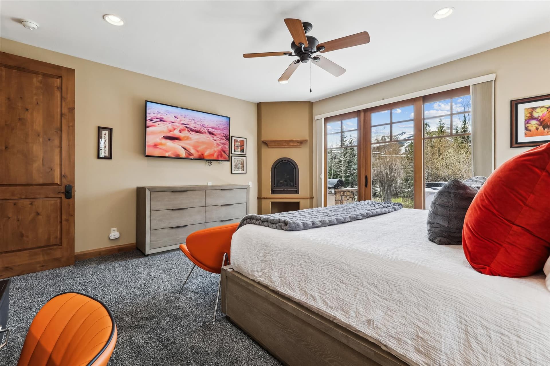 Primary Bedroom, Snow Mansion, Breckenridge Vacation Rental