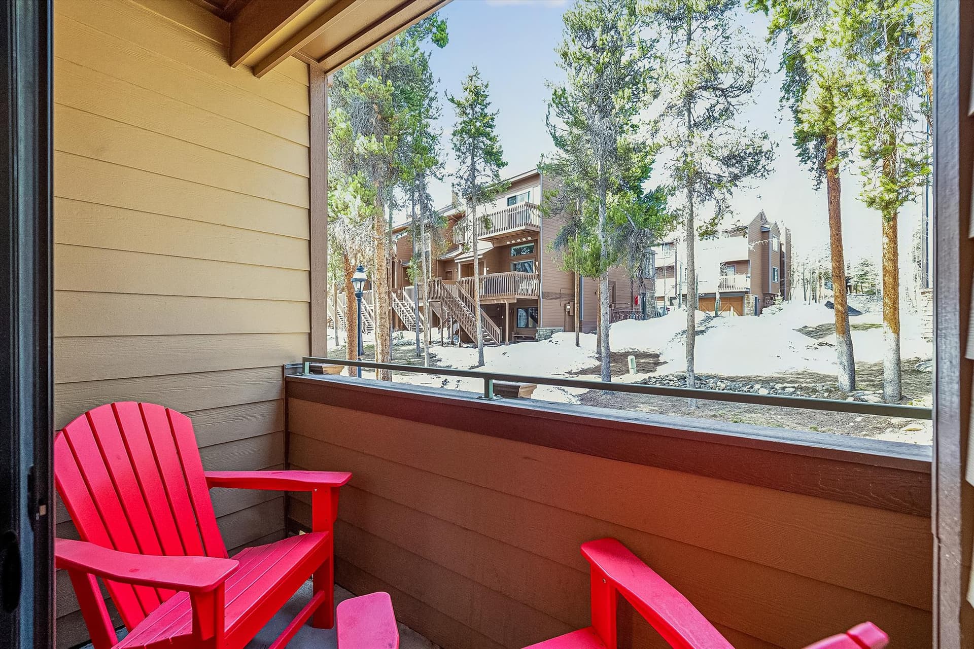 Balcony - Sundowner II 201 - Breckenridge Vacation Rental