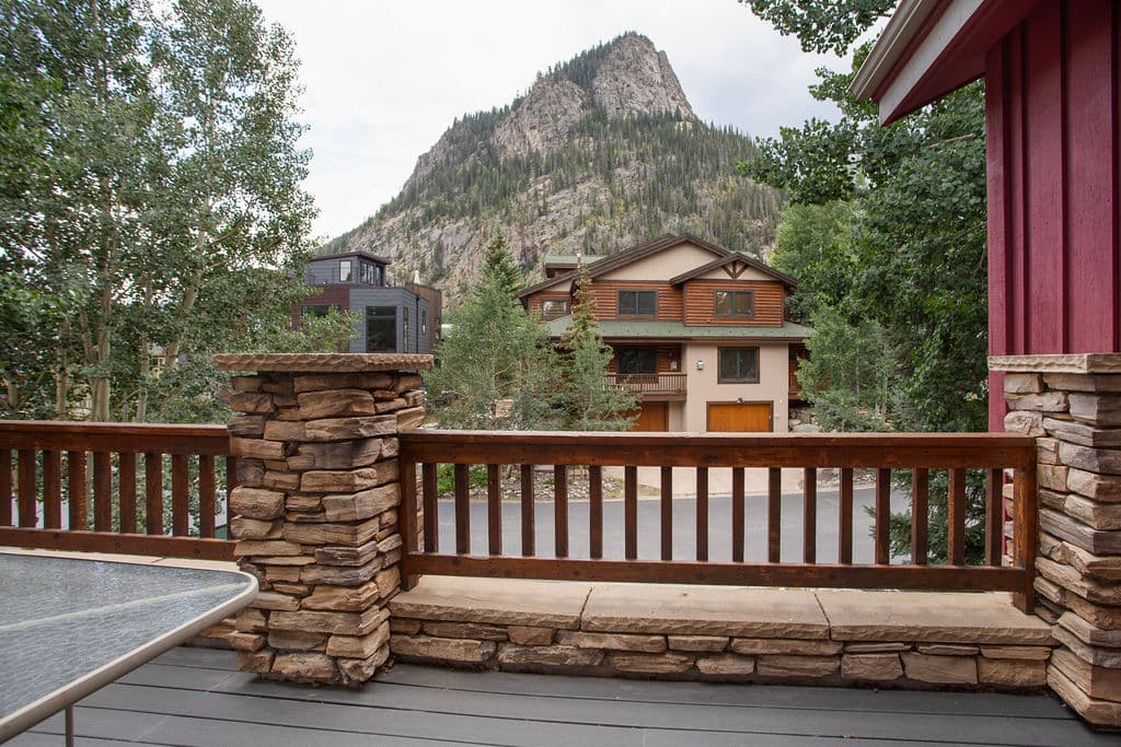 Deck - Streamside Lane - Frisco Vacation Rental