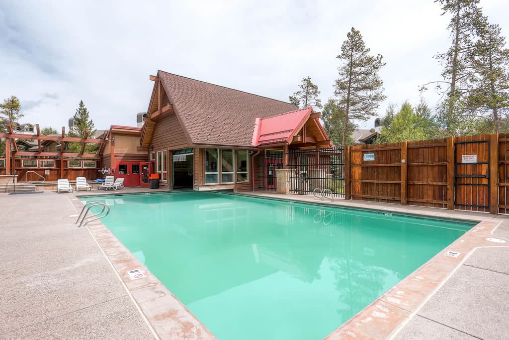 Upper Village Pool - Trails End 216 - Breckenridge Vacation Rental