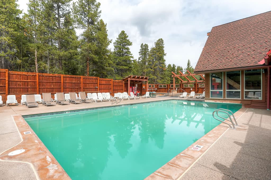 Upper Village Pool - Trails End 216 - Breckenridge Vacation Rental