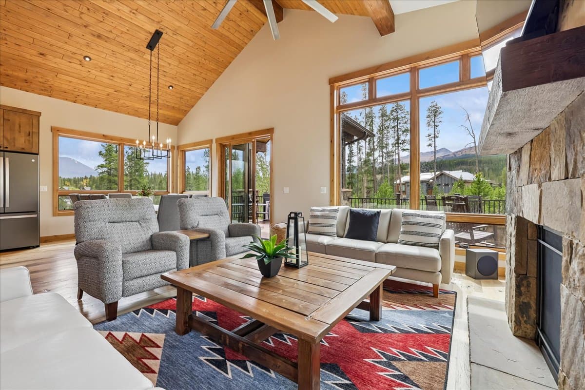 Living Area - Alpine Exhale - Breckenridge Vacation Rental