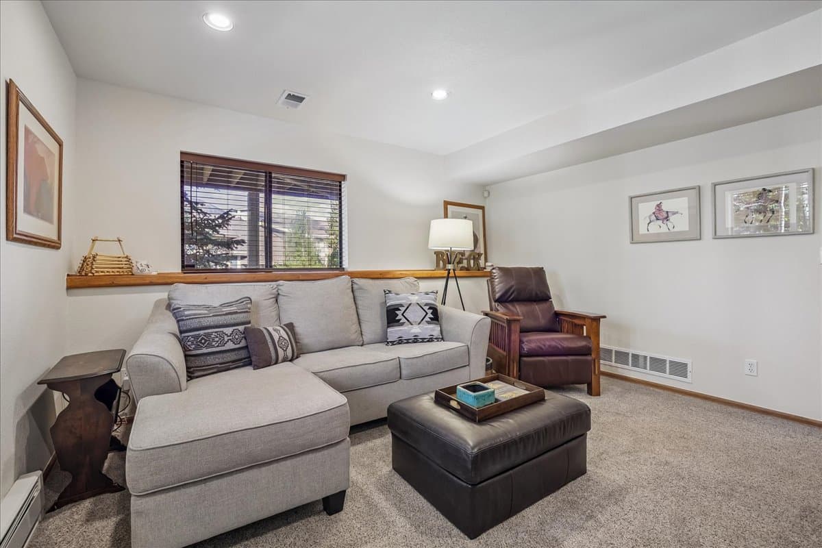 Living Area - Powder and Pines - Breckenridge 30+ Night Rental