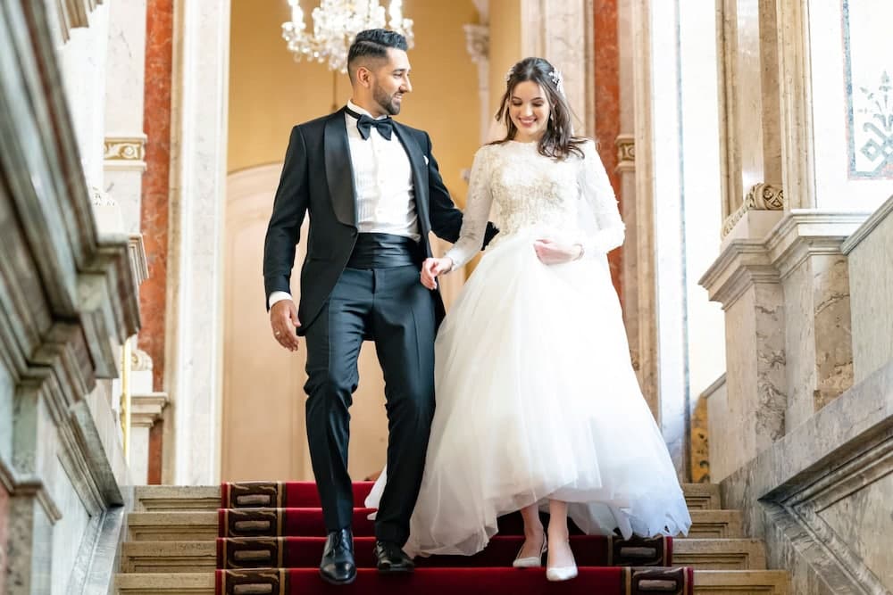Indoor wedding