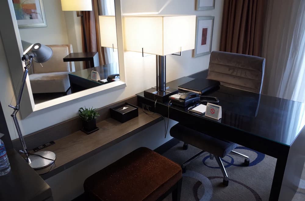 In-room business center