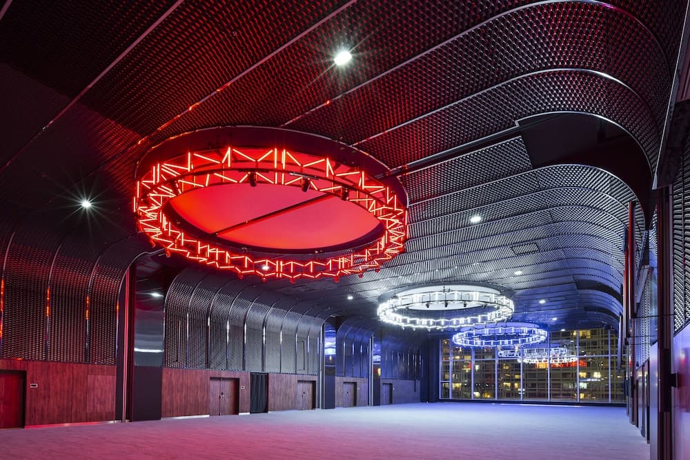 Reception hall