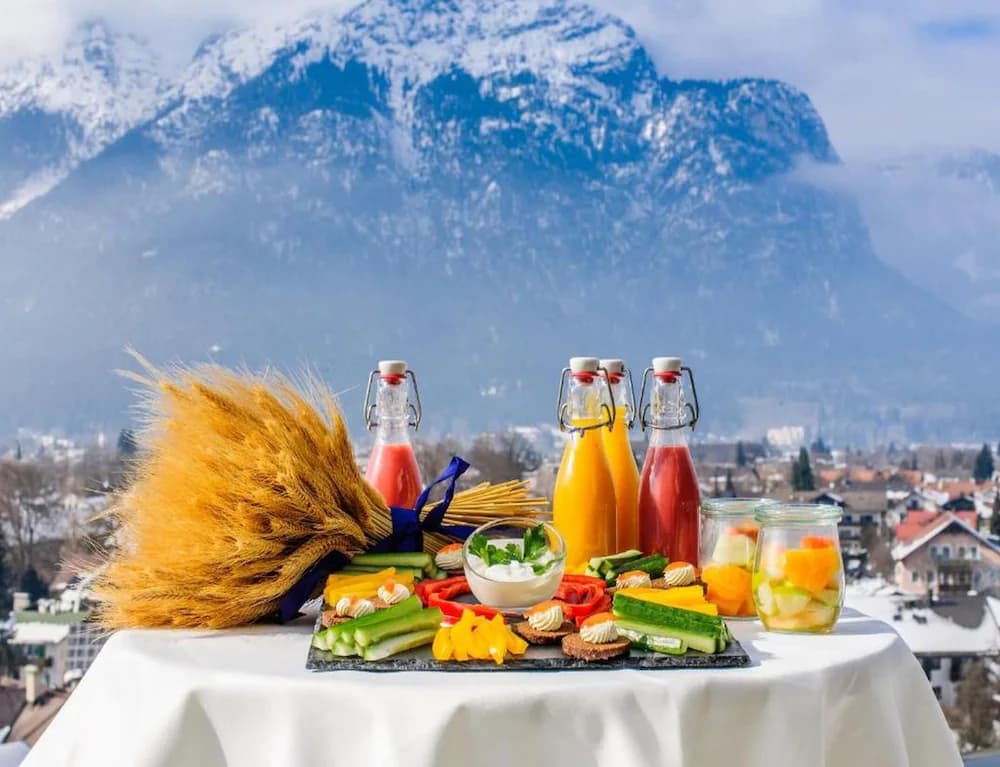 Breakfast buffet