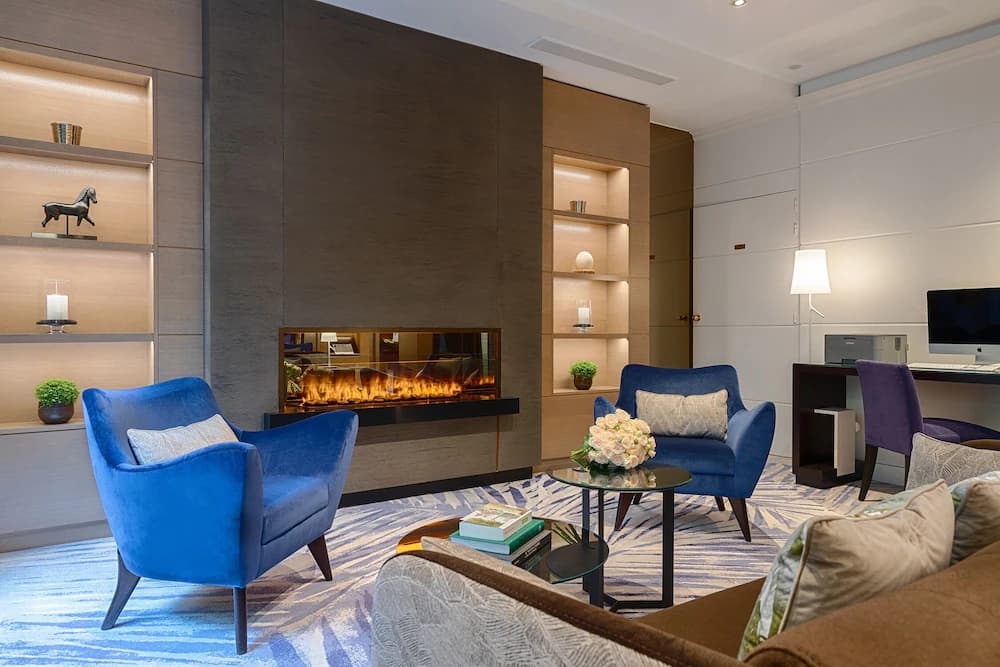 Lobby sitting area