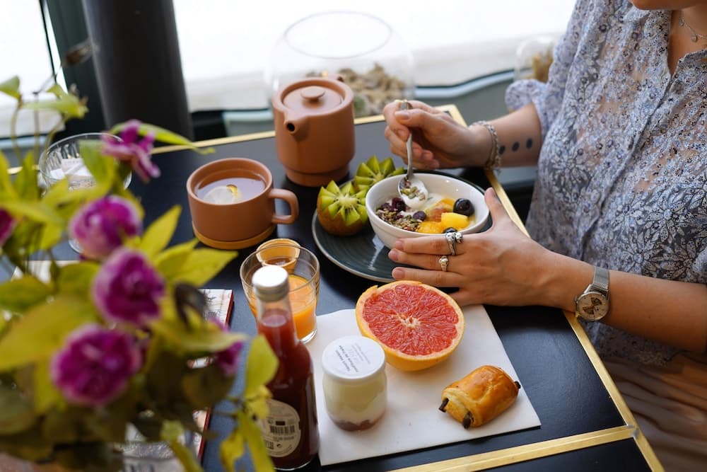 Breakfast buffet