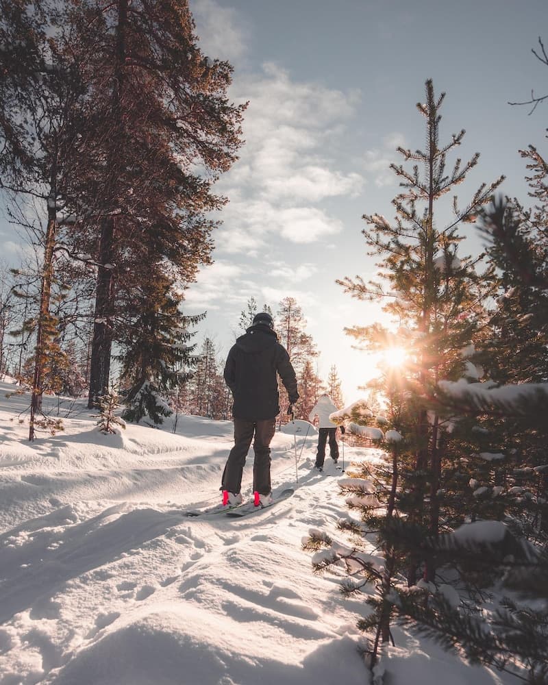 Skiing