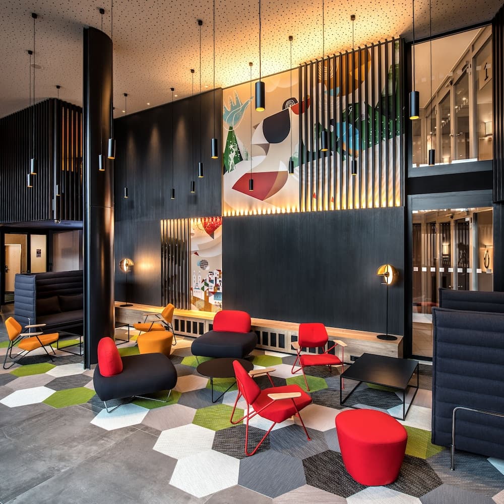 Lobby sitting area
