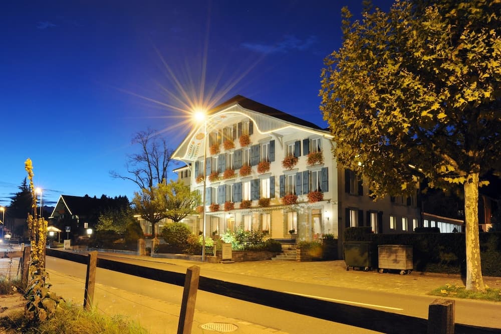 Front of property - evening/night