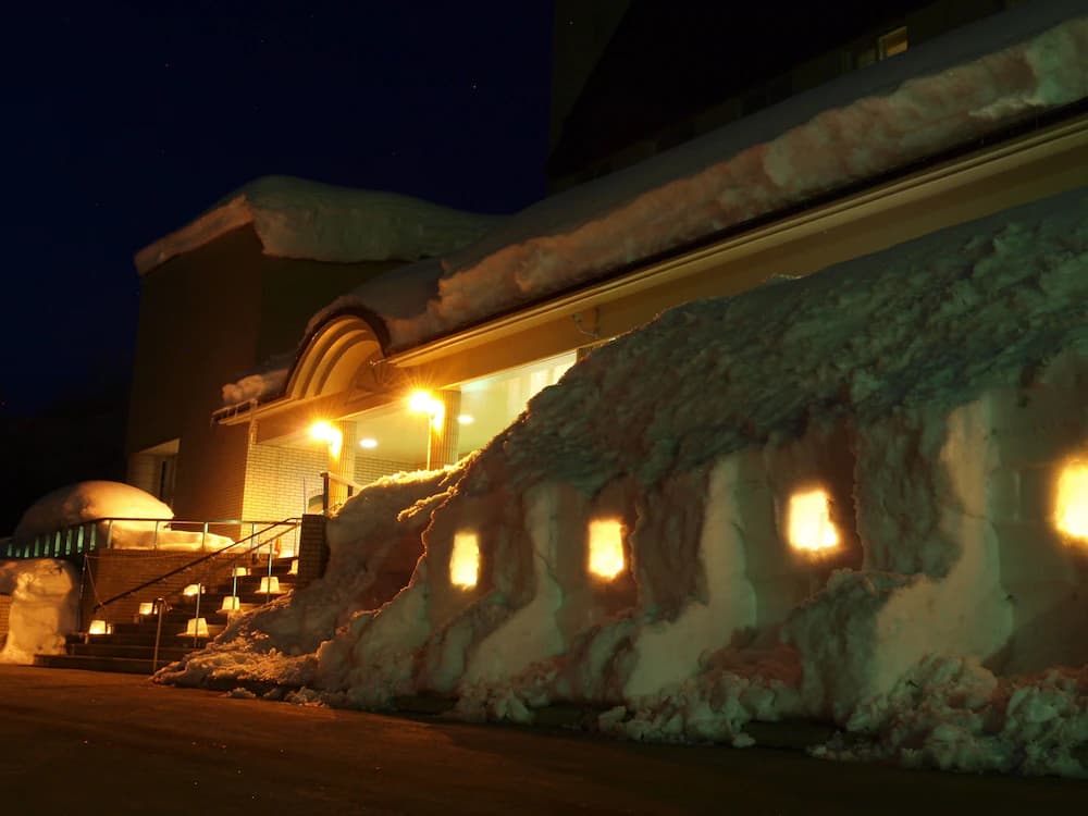 Front of property - evening/night