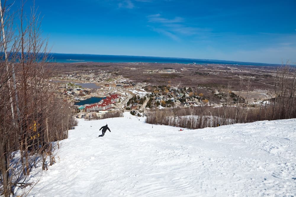 Skiing
