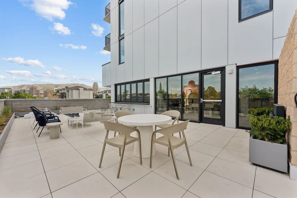 Rooftop terrace