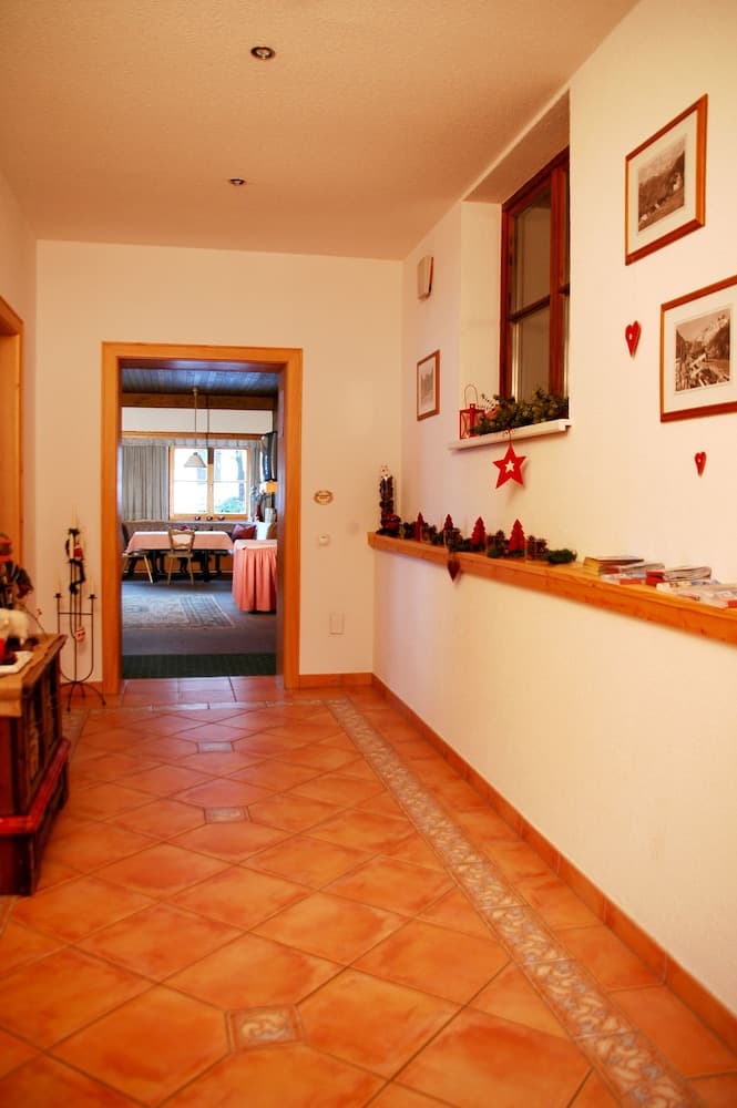Interior entrance