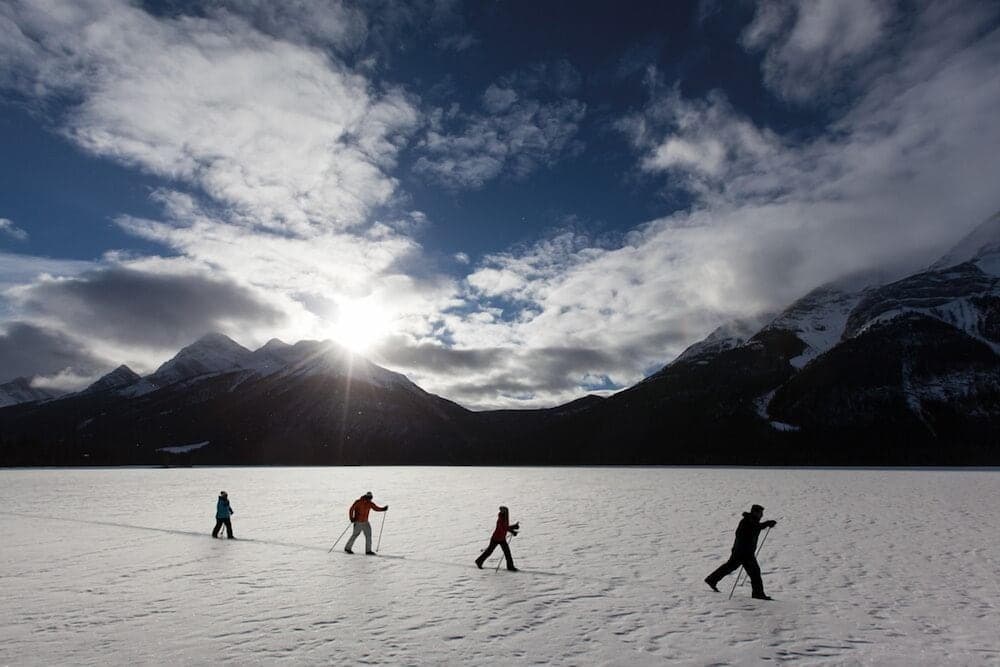 Skiing