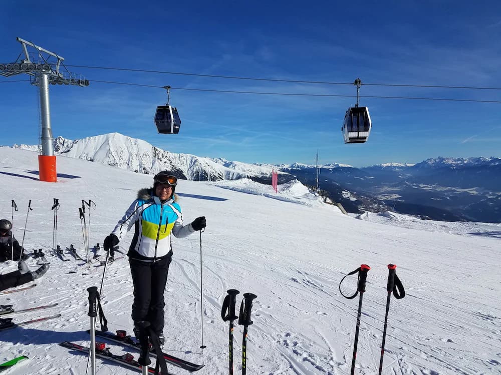 Skiing