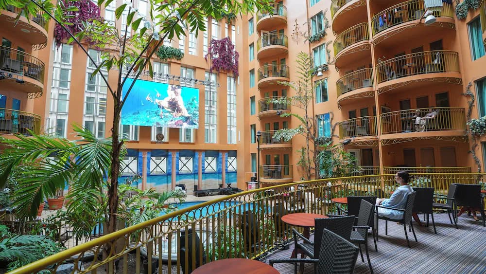 Balcony view