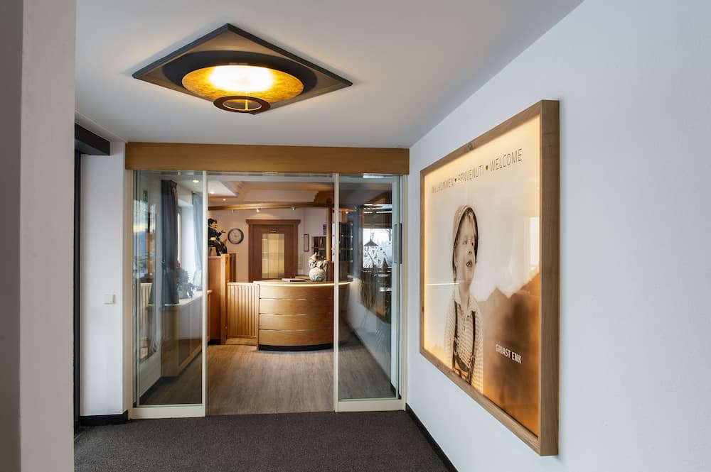 Interior entrance