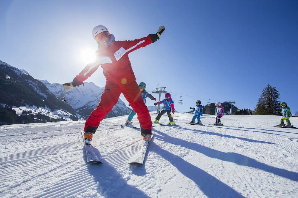 Skiing