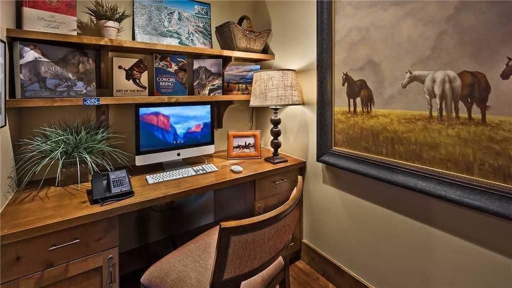 In-room business center