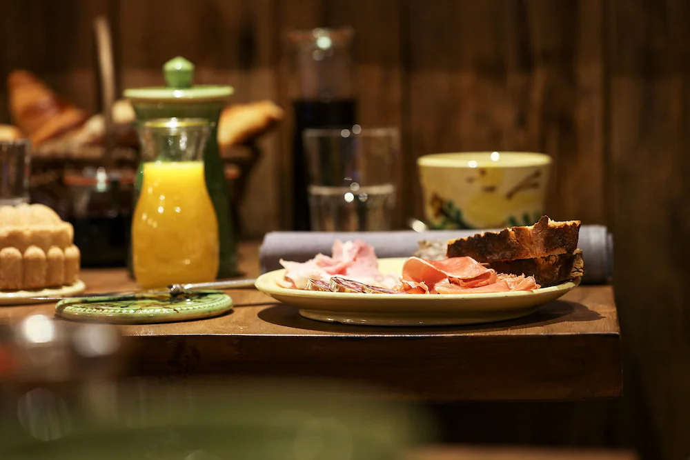 Breakfast area