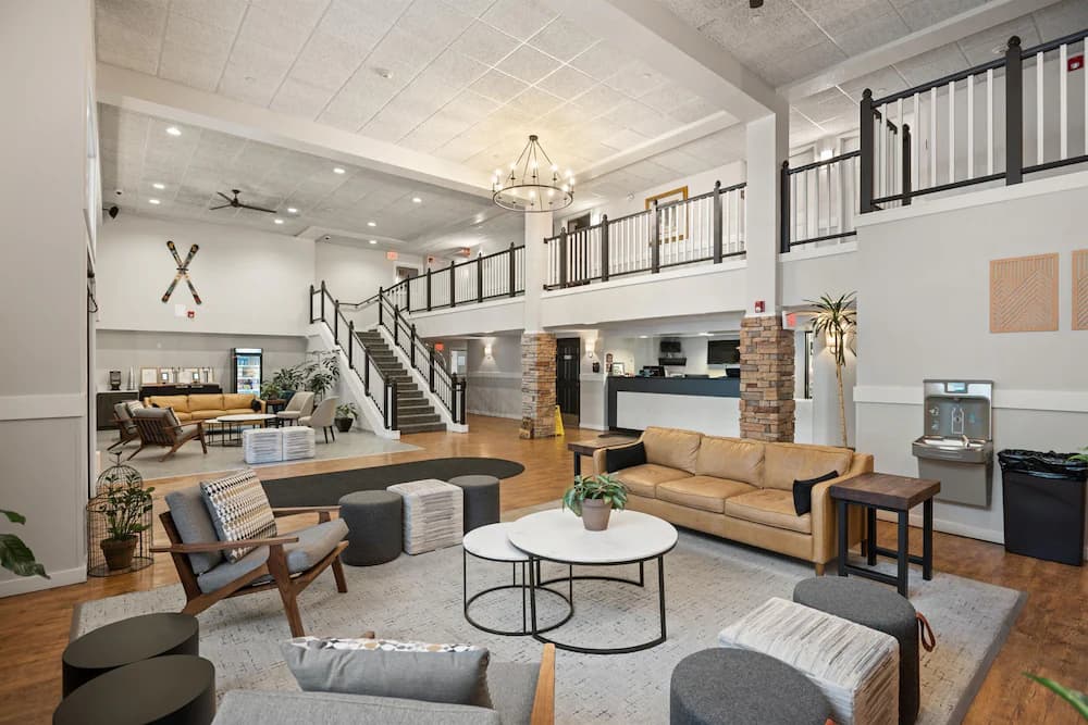 Lobby sitting area
