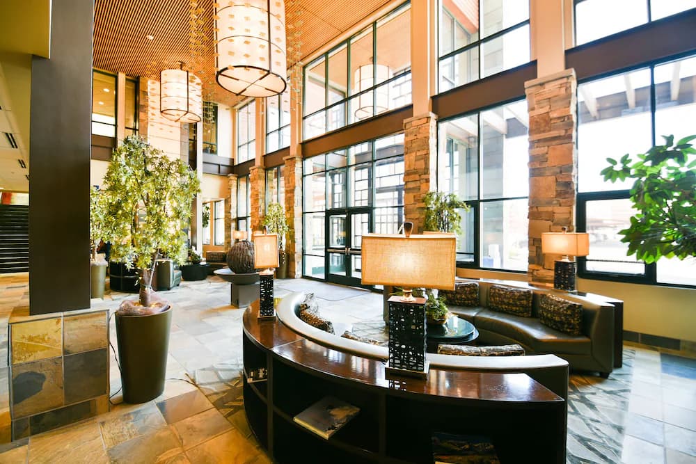 Lobby sitting area