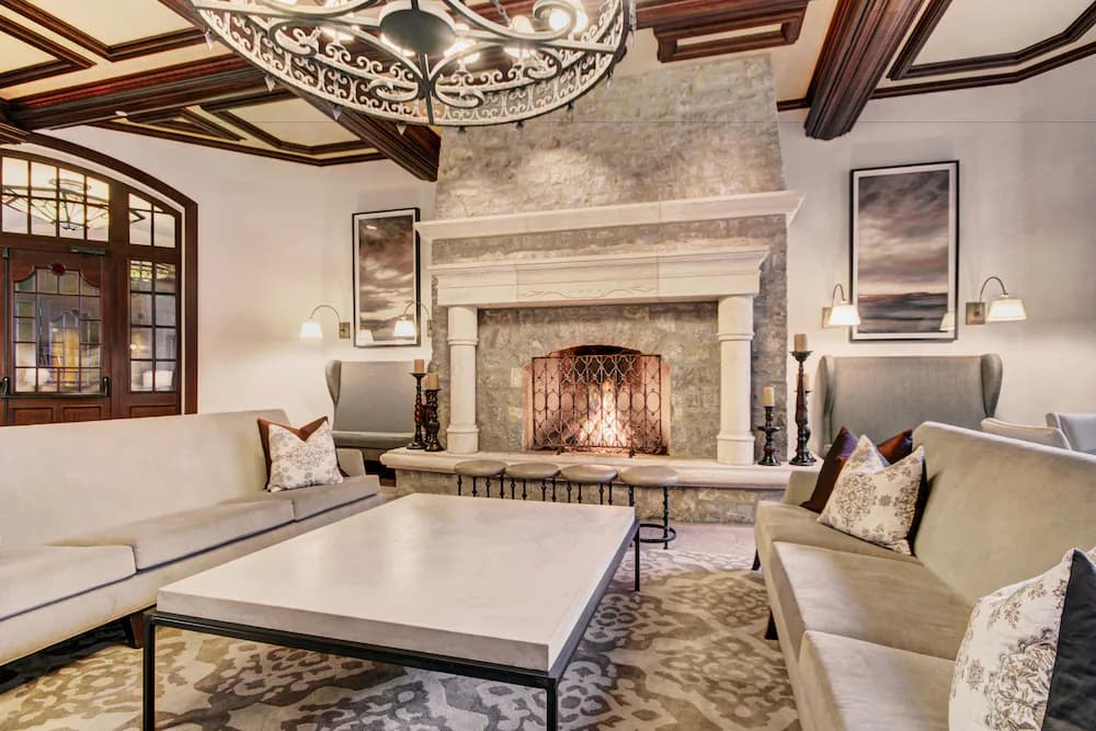 Lobby sitting area