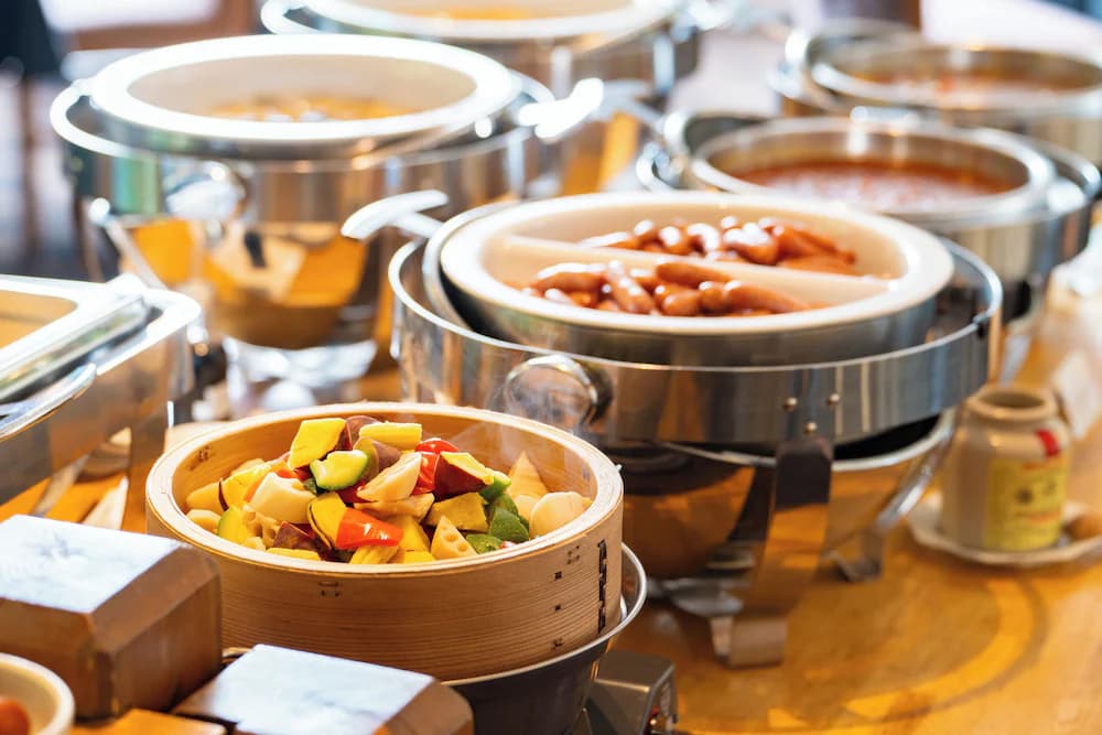 Breakfast buffet