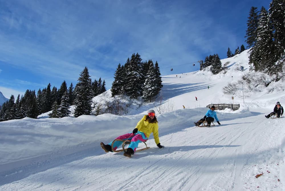 Sledding