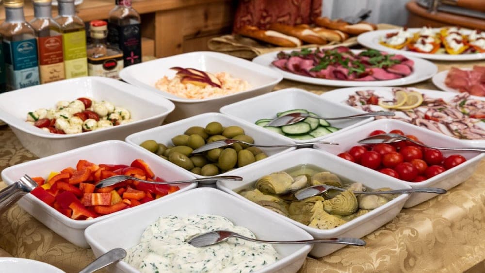 Breakfast buffet