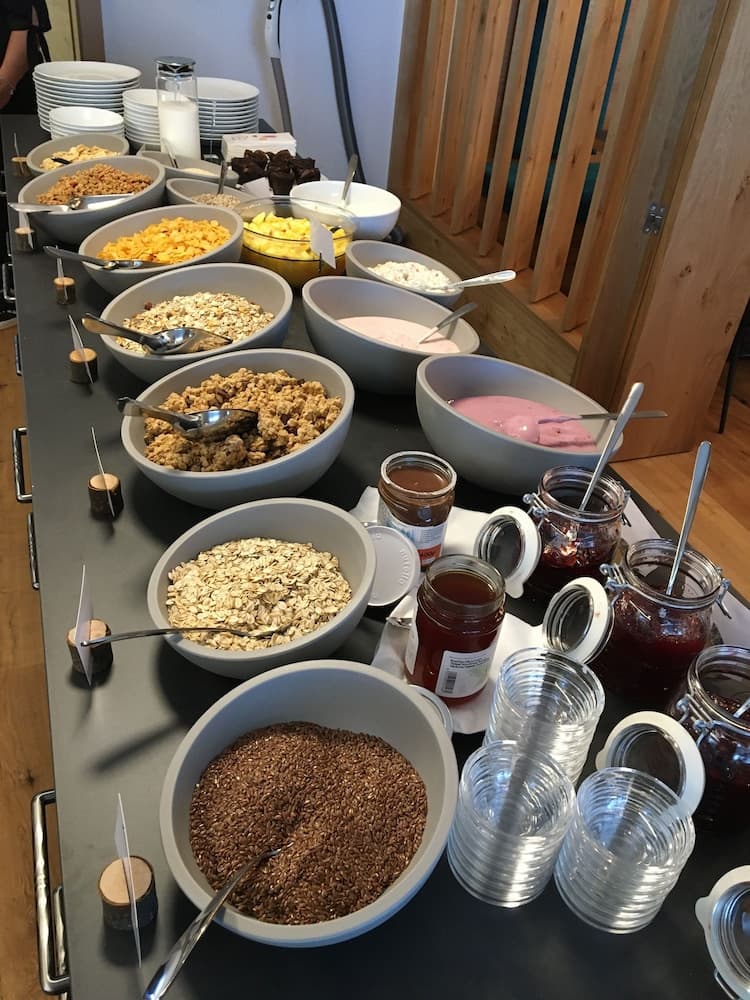 Breakfast buffet