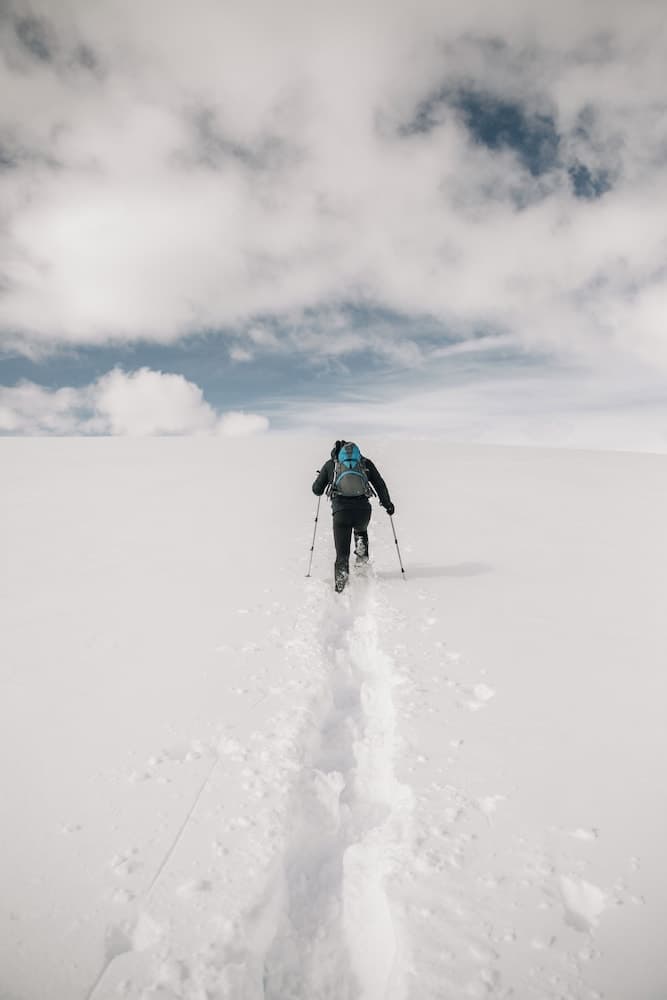 Snowshoeing