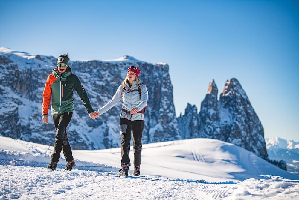 Snowshoeing
