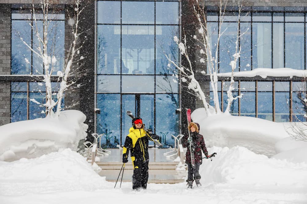 Snowshoeing