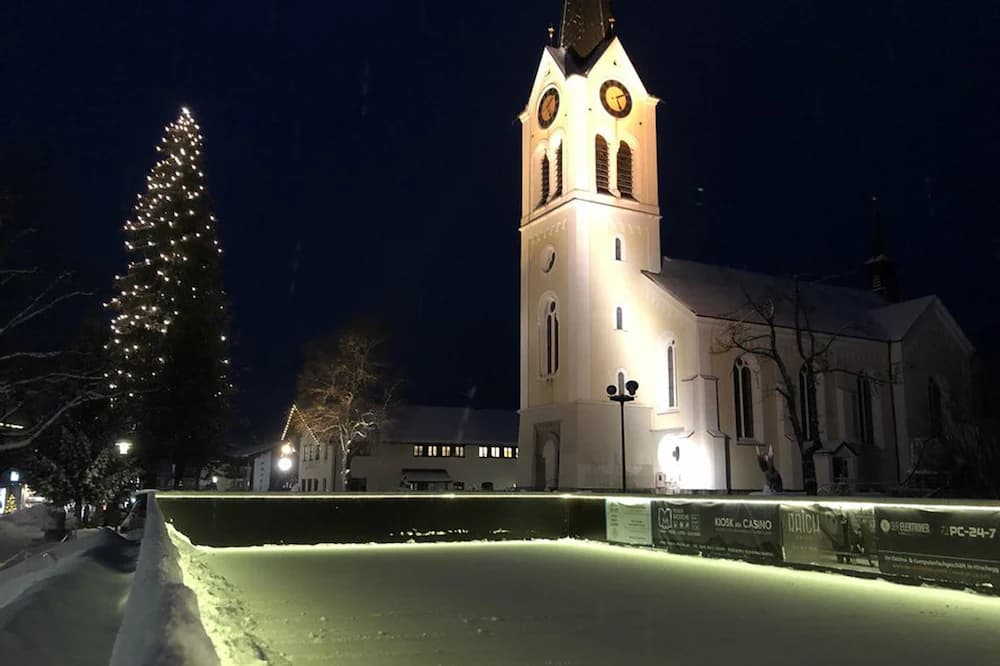 Ice skating