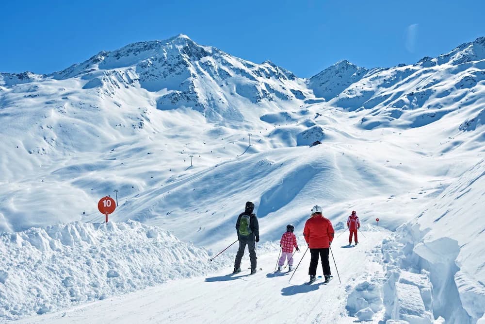 Skiing