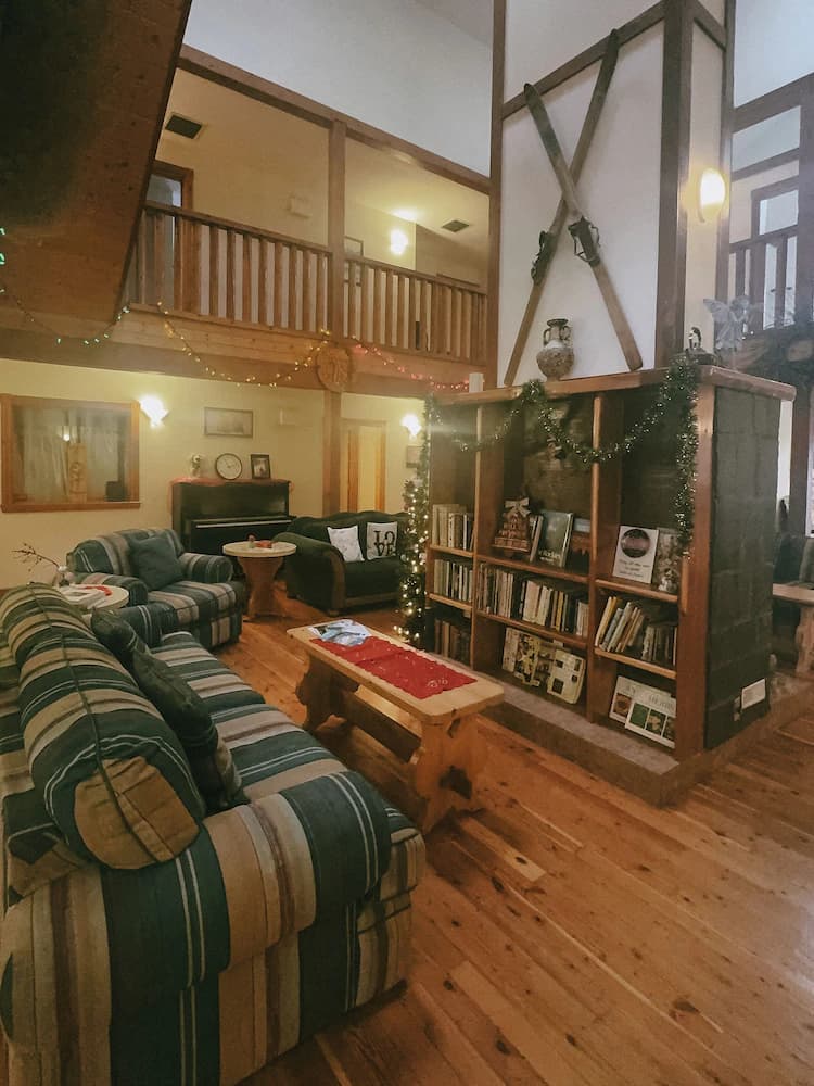 Lobby sitting area
