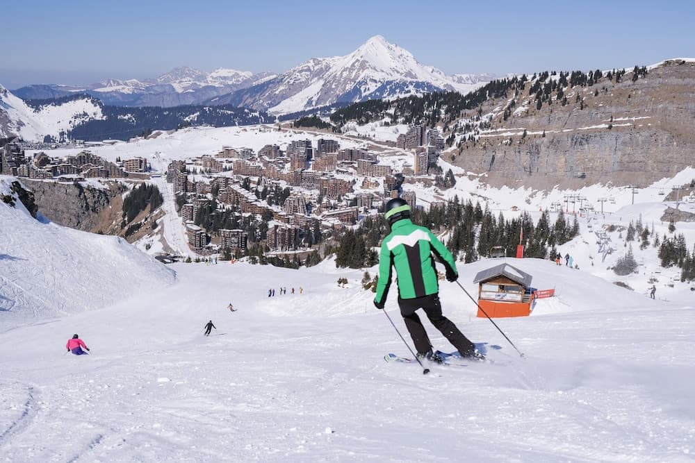 Skiing